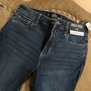 High rise skinny jeans